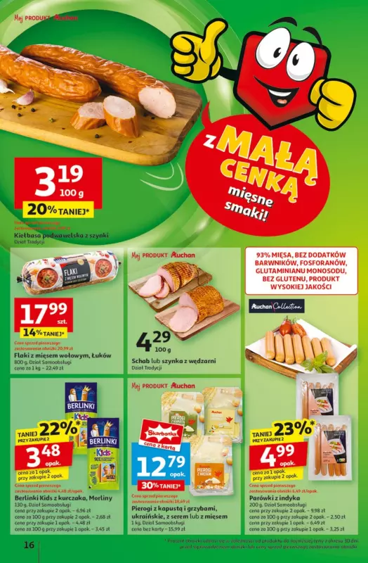 Auchan - gazetka promocyjna Gazetka Pewność Niskich Cen Hipermarket od czwartku 06.03 do środy 12.03 - strona 18