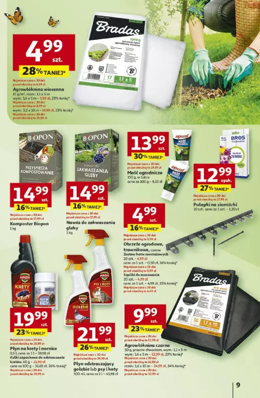 Auchan - gazetka promocyjna Gazetka Ogród pełen życia Hipermarket Auchan  do środy 26.03 - strona 9