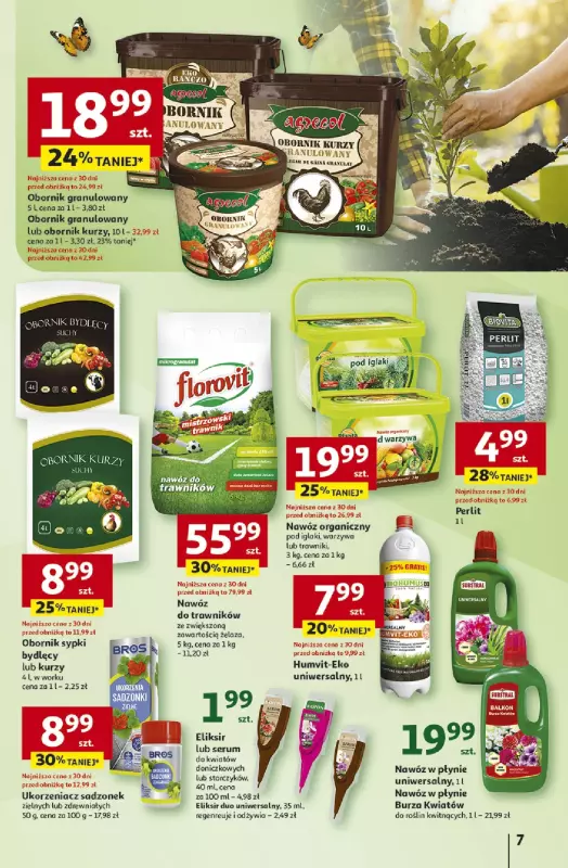 Auchan - gazetka promocyjna Gazetka Ogród pełen życia Hipermarket Auchan  do środy 26.03 - strona 7