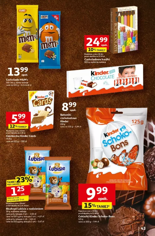 Auchan - gazetka promocyjna Gazetka Pewność Niskich Cen Hipermarket  do środy 19.03 - strona 47