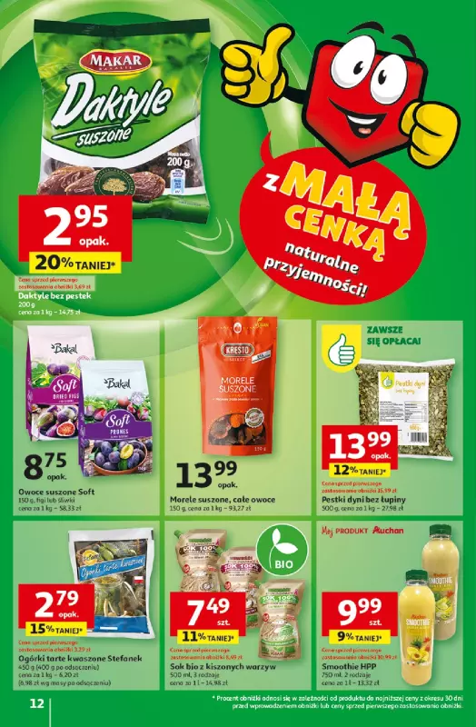 Auchan - gazetka promocyjna Gazetka Pewność Niskich Cen Hipermarket  do środy 19.03 - strona 14