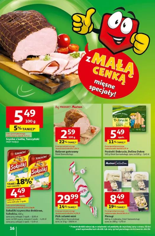 Auchan - gazetka promocyjna Gazetka Pewność Niskich Cen Hipermarket  do środy 19.03 - strona 18