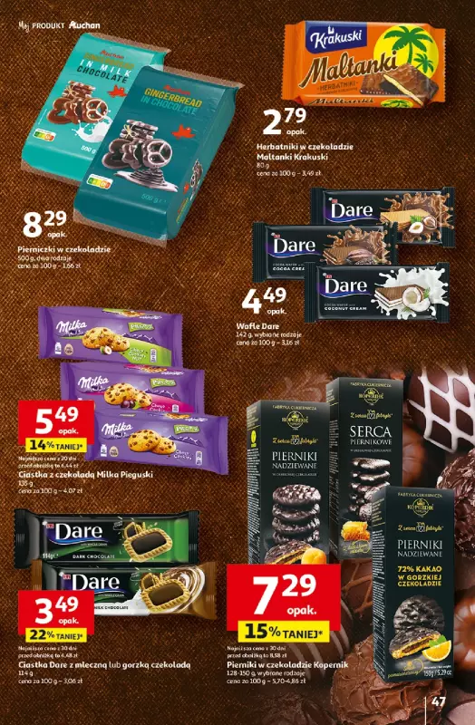 Auchan - gazetka promocyjna Gazetka Pewność Niskich Cen Hipermarket  do środy 19.03 - strona 51