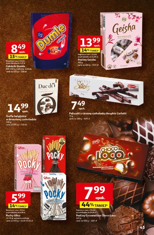 Auchan - gazetka promocyjna Gazetka Pewność Niskich Cen Hipermarket  do środy 19.03 - strona 49