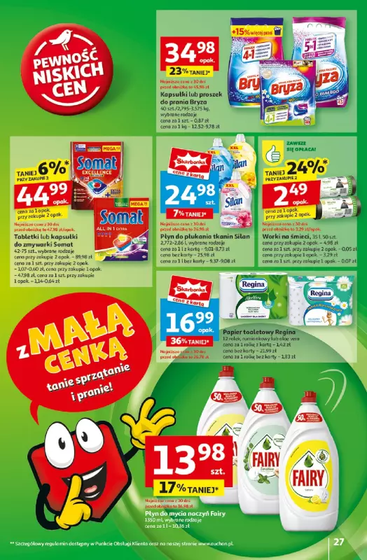 Auchan - gazetka promocyjna Gazetka Pewność Niskich Cen Hipermarket  do środy 19.03 - strona 29