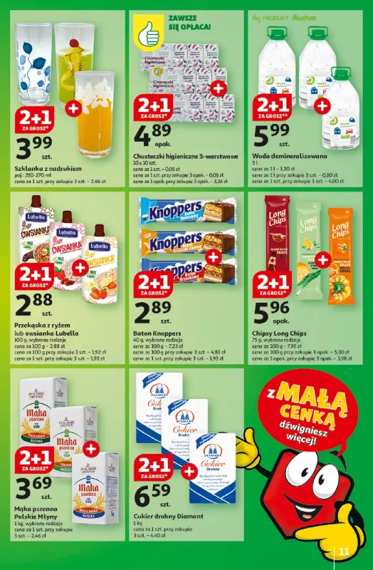 Auchan - gazetka promocyjna Gazetka Pewność Niskich Cen Hipermarket  do środy 19.03 - strona 13