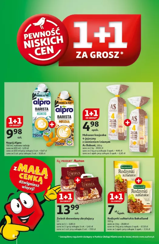 Auchan - gazetka promocyjna Gazetka Pewność Niskich Cen Hipermarket  do środy 19.03 - strona 10