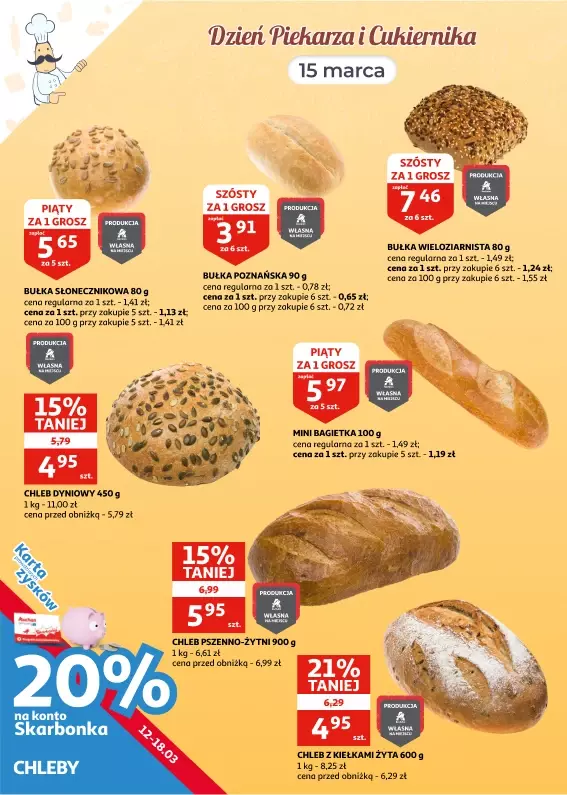 Auchan - gazetka promocyjna Gazetka Racibórz | Wiosenne Okazje na wyciągnięcie ręki! od środy 12.03 do wtorku 18.03 - strona 2