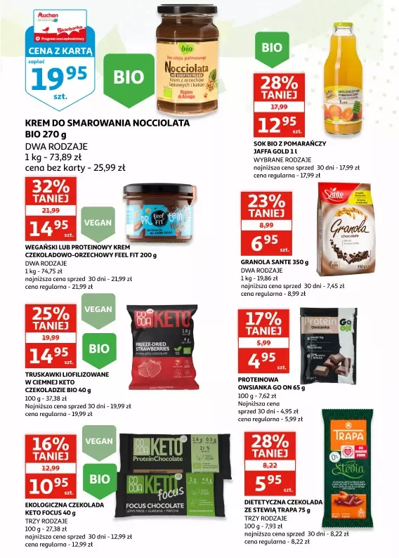 Auchan - gazetka promocyjna Gazetka Zielona Góra | Wiosenne Okazje na wyciągnięcie ręki! od środy 12.03 do wtorku 18.03 - strona 15