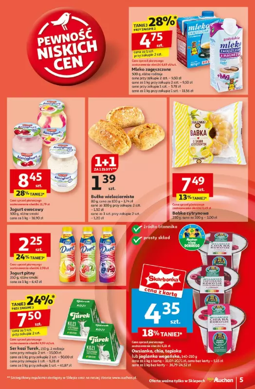 Auchan - gazetka promocyjna Pewność Niskich Cen Moje Auchan  do środy 26.03 - strona 7