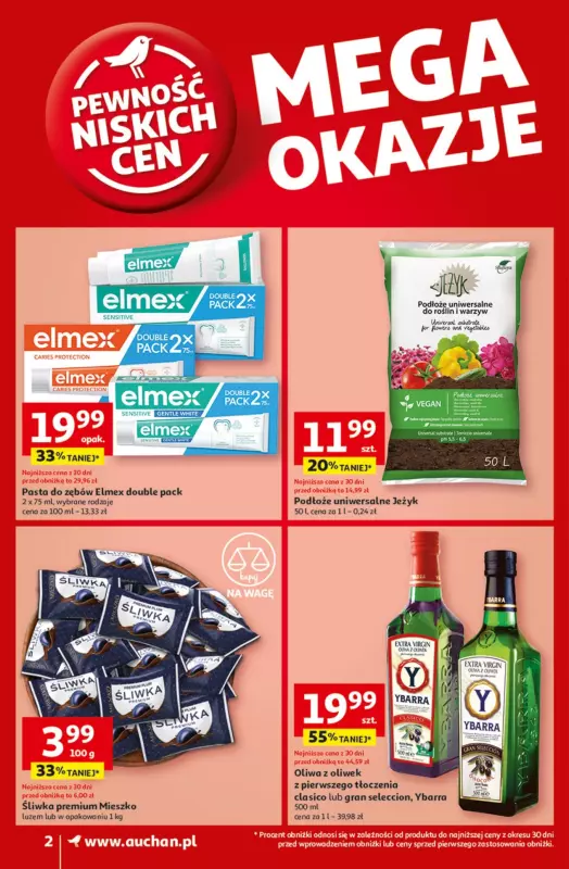 Auchan - gazetka promocyjna Pewność Niskich Cen Supermarket  do środy 26.03 - strona 4