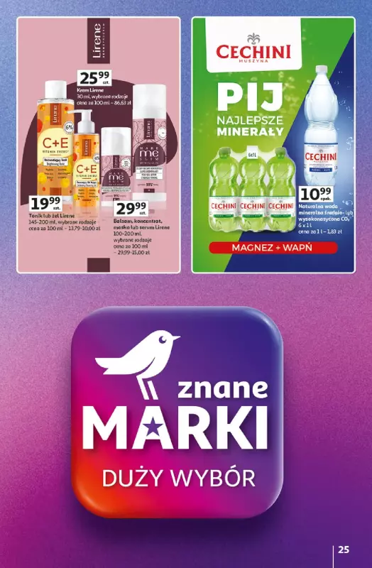 Auchan - gazetka promocyjna Znane Marki Lubiane Hipermarket  do soboty 29.03 - strona 25