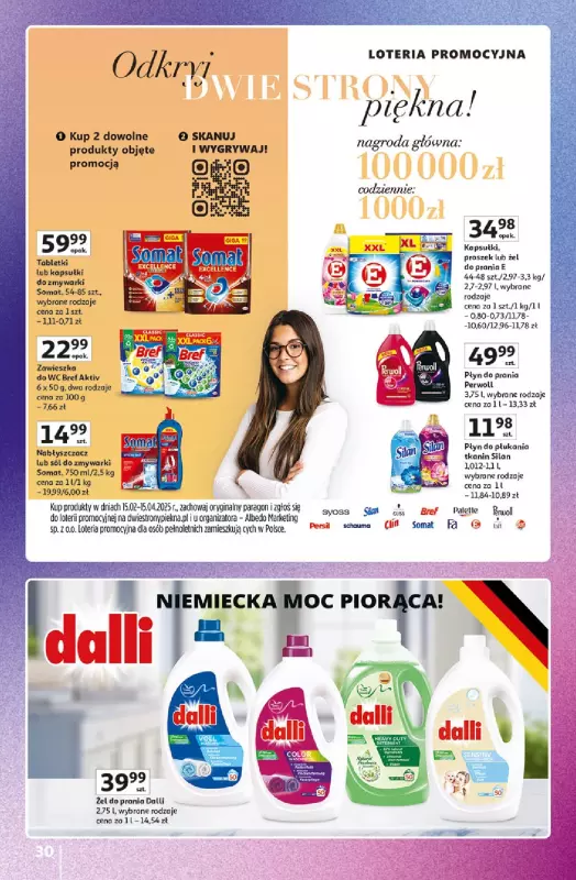 Auchan - gazetka promocyjna Znane Marki Lubiane Hipermarket  do soboty 29.03 - strona 30