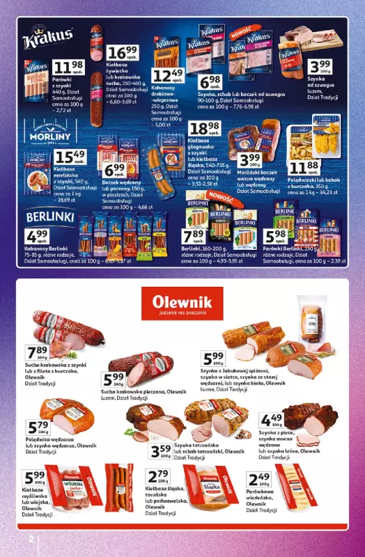 Auchan - gazetka promocyjna Znane Marki Lubiane Hipermarket  do soboty 29.03 - strona 2