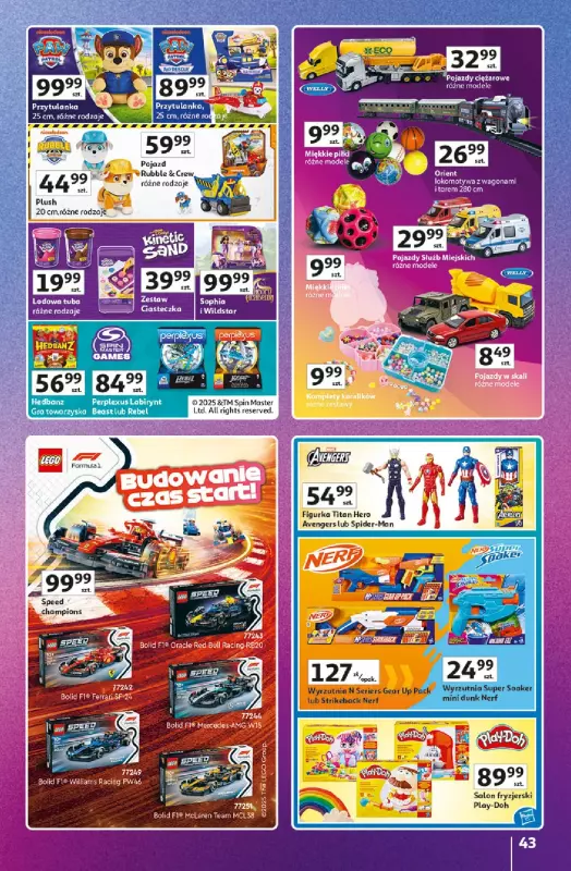 Auchan - gazetka promocyjna Znane Marki Lubiane Hipermarket  do soboty 29.03 - strona 43