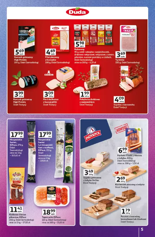 Auchan - gazetka promocyjna Znane Marki Lubiane Hipermarket  do soboty 29.03 - strona 5