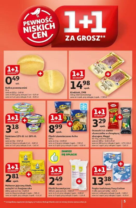 Auchan - gazetka promocyjna Pewność Niskich Cen Hipermarket  do środy 26.03 - strona 5