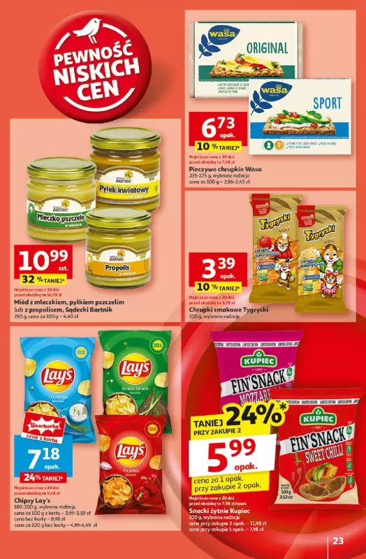 Auchan - gazetka promocyjna Pewność Niskich Cen Hipermarket  do środy 26.03 - strona 25