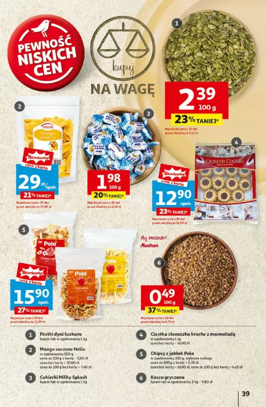 Auchan - gazetka promocyjna Pewność Niskich Cen Hipermarket  do środy 26.03 - strona 41