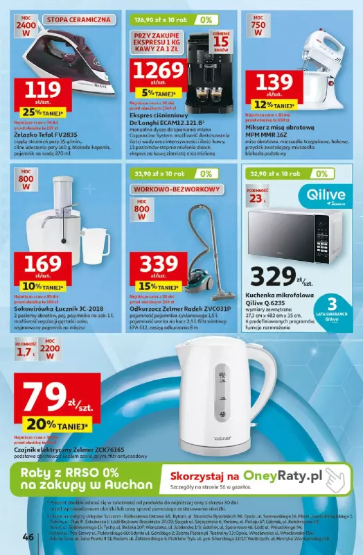 Auchan - gazetka promocyjna Pewność Niskich Cen Hipermarket  do środy 26.03 - strona 50