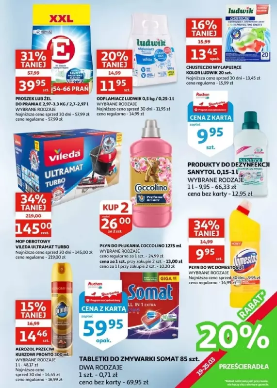 Auchan - gazetka promocyjna Gazetka Racibórz I Okazje rozkwitają na wiosnę! od środy 19.03 do wtorku 25.03 - strona 17