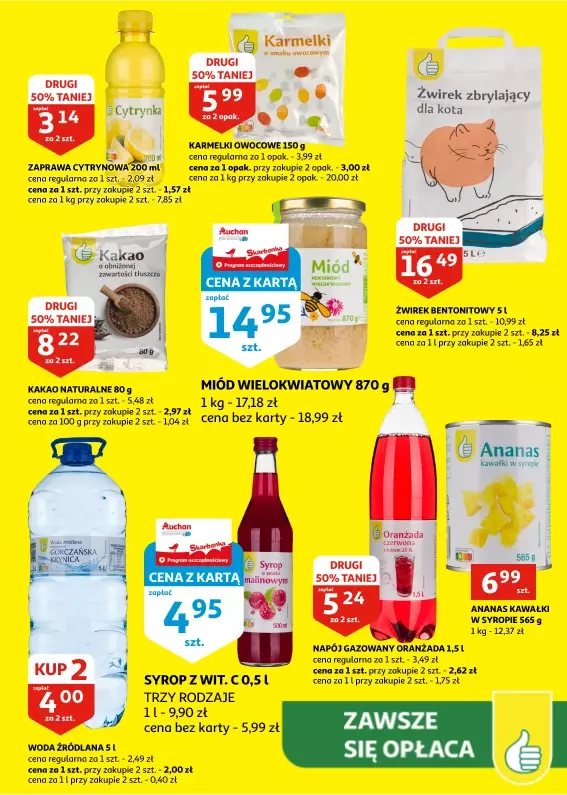 Auchan - gazetka promocyjna Gazetka Zielona Góra I Okazje rozkwitają na wiosnę! od środy 19.03 do wtorku 25.03 - strona 19