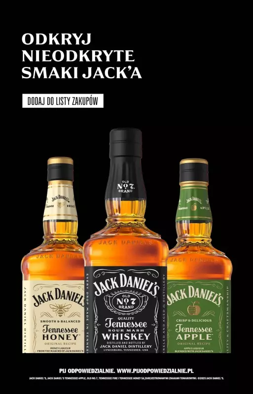Auchan - gazetka promocyjna Jack Daniel’s na Majówkę w Auchan   - strona 2