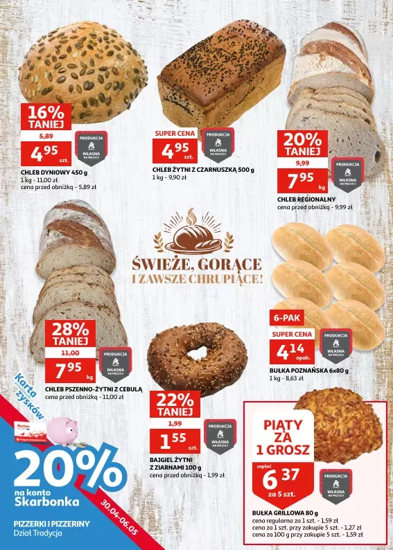 Auchan - gazetka promocyjna Gazetka Racibórz I Bierzemy promocje na ruszt! od środy 30.04 do wtorku 06.05 - strona 16