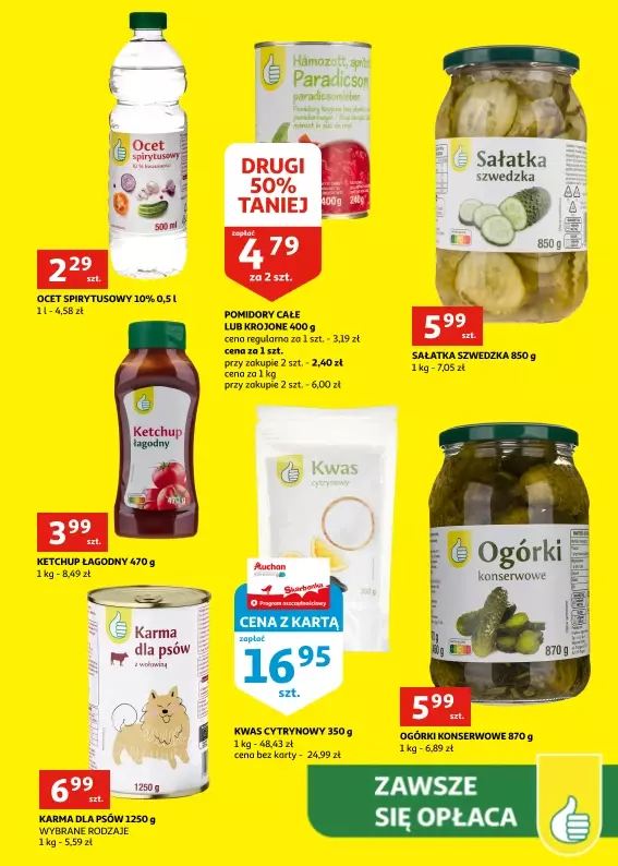 Auchan - gazetka promocyjna Gazetka Racibórz I Bierzemy promocje na ruszt! od środy 30.04 do wtorku 06.05 - strona 27