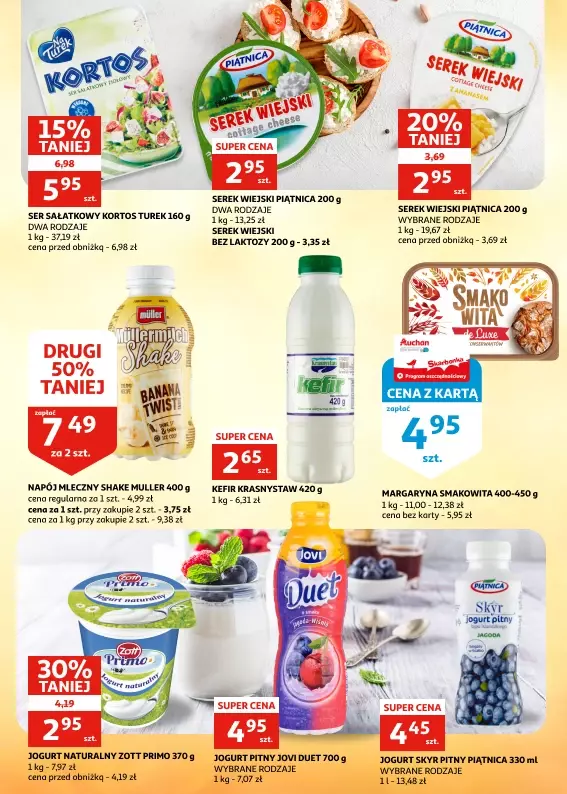 Auchan - gazetka promocyjna Gazetka Racibórz I Bierzemy promocje na ruszt! od środy 30.04 do wtorku 06.05 - strona 19