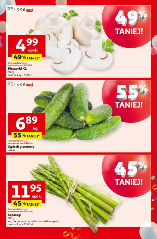 Auchan - gazetka promocyjna Te URODZINY są NAJ Moje Auchan od środy 30.04 do środy 07.05 - strona 5