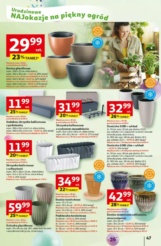 Auchan - gazetka promocyjna Te URODZINY są NAJ Hipermarket od środy 30.04 do środy 07.05 - strona 51