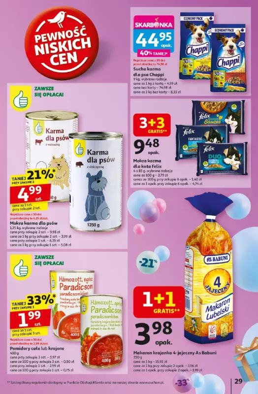 Auchan - gazetka promocyjna Te URODZINY są NAJ Hipermarket od środy 30.04 do środy 07.05 - strona 33