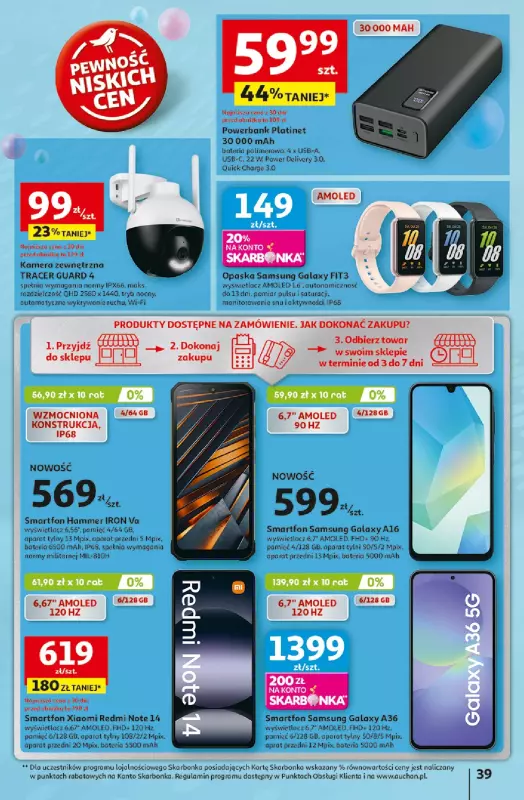 Auchan - gazetka promocyjna Te URODZINY są NAJ Hipermarket od środy 30.04 do środy 07.05 - strona 43