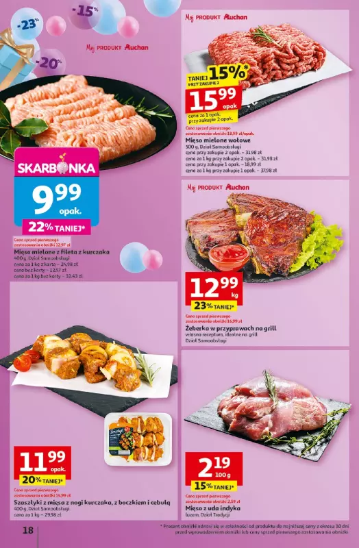 Auchan - gazetka promocyjna Te URODZINY są NAJ Hipermarket od środy 30.04 do środy 07.05 - strona 22
