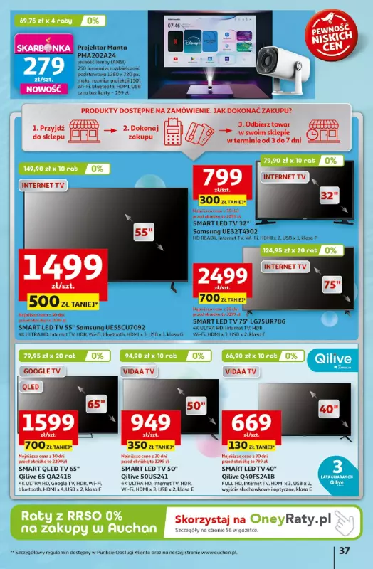 Auchan - gazetka promocyjna Te URODZINY są NAJ Hipermarket od środy 30.04 do środy 07.05 - strona 41