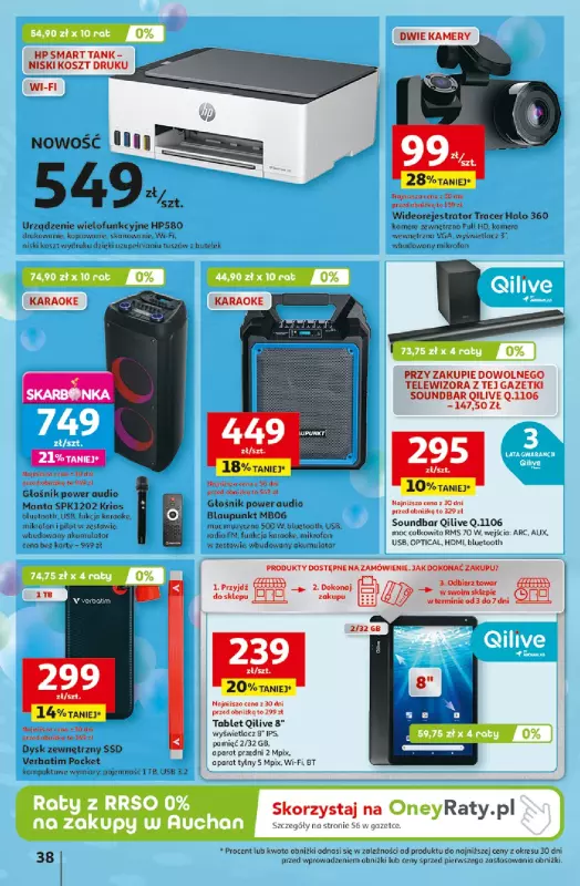 Auchan - gazetka promocyjna Te URODZINY są NAJ Hipermarket od środy 30.04 do środy 07.05 - strona 42