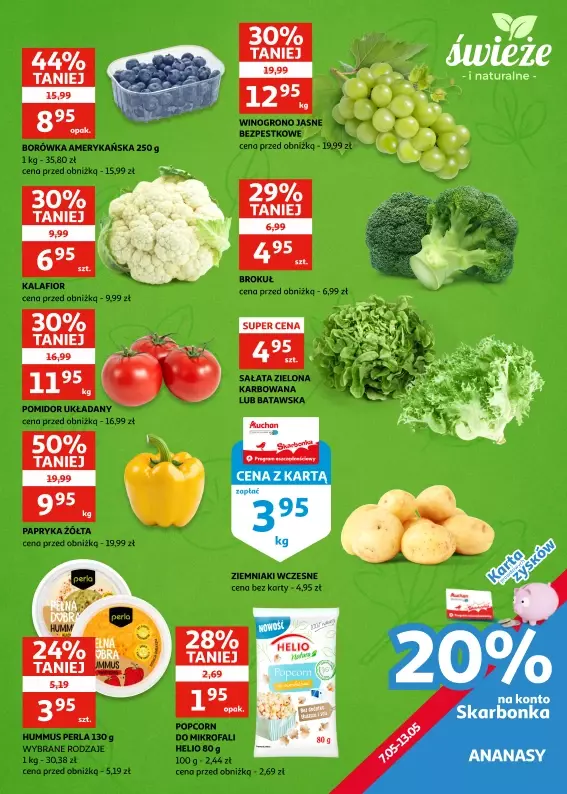 Auchan - gazetka promocyjna Gazetka Racibórz od środy 07.05 do wtorku 13.05 - strona 11