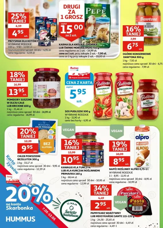 Auchan - gazetka promocyjna Gazetka Racibórz od środy 07.05 do wtorku 13.05 - strona 18