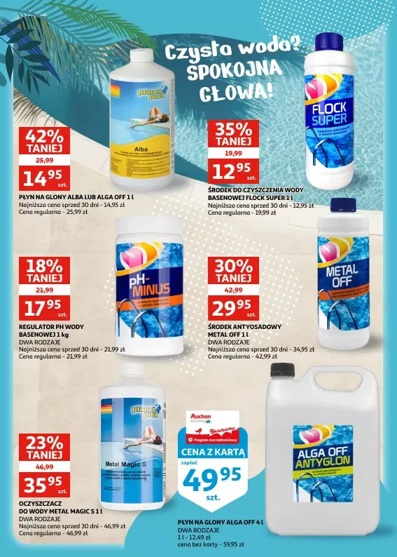 Auchan - gazetka promocyjna Racibórz | Czas na wodną zabawę od środy 07.05 do wtorku 27.05 - strona 8