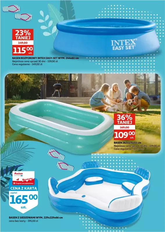 Auchan - gazetka promocyjna Racibórz | Czas na wodną zabawę od środy 07.05 do wtorku 27.05 - strona 4