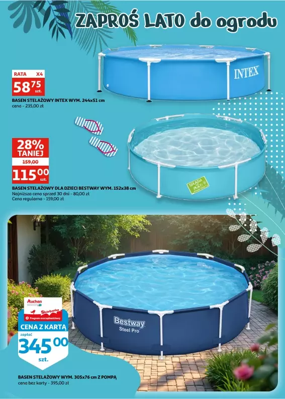 Auchan - gazetka promocyjna Zielona Góra | Czas na wodną zabawę od środy 07.05 do wtorku 27.05 - strona 5