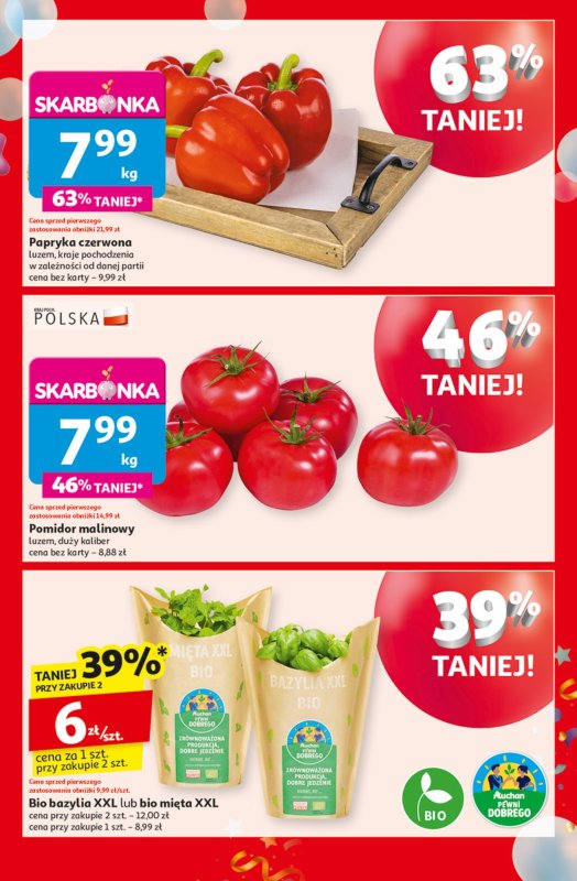 Auchan - gazetka promocyjna Te URODZINY są NAJ Moje Auchan od czwartku 08.05 do środy 14.05 - strona 5