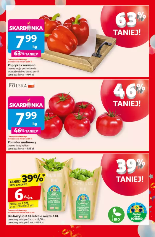 Auchan - gazetka promocyjna Te URODZINY są NAJ Moje Auchan od czwartku 08.05 do środy 14.05 - strona 5