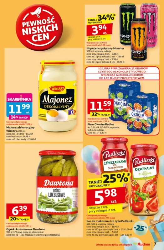 Auchan - gazetka promocyjna Te URODZINY są NAJ Moje Auchan od czwartku 08.05 do środy 14.05 - strona 9