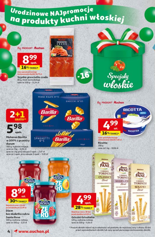 Auchan - gazetka promocyjna Te URODZINY są NAJ Moje Auchan od czwartku 08.05 do środy 14.05 - strona 6