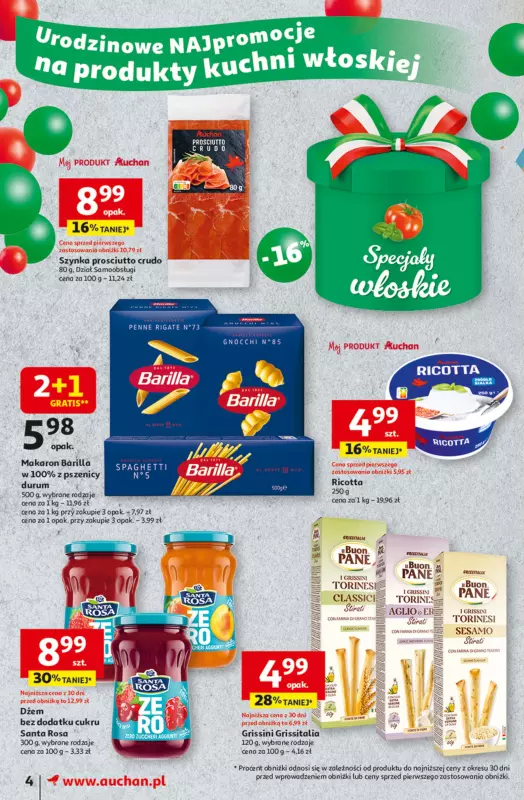 Auchan - gazetka promocyjna Te URODZINY są NAJ Moje Auchan od czwartku 08.05 do środy 14.05 - strona 6