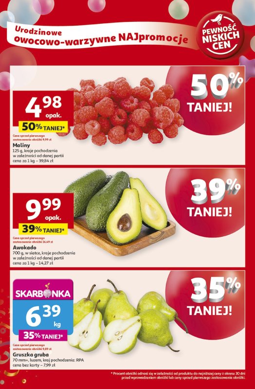 Auchan - gazetka promocyjna Te URODZINY są NAJ Supermarket od czwartku 08.05 do środy 14.05 - strona 8