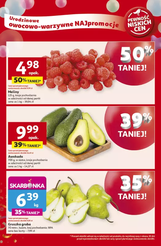 Auchan - gazetka promocyjna Te URODZINY są NAJ Supermarket od czwartku 08.05 do środy 14.05 - strona 8