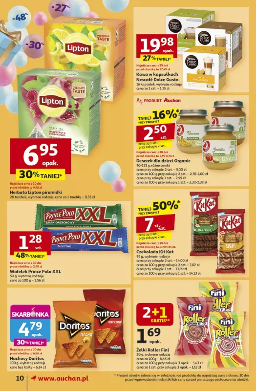 Auchan - gazetka promocyjna Te URODZINY są NAJ Supermarket od czwartku 08.05 do środy 14.05 - strona 12